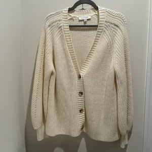 Cream cardigan
